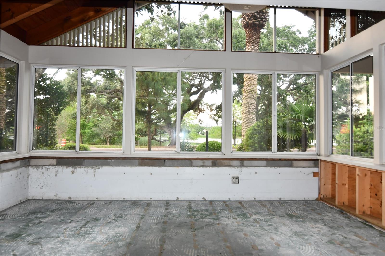 Florida Room looking at Lake Davis