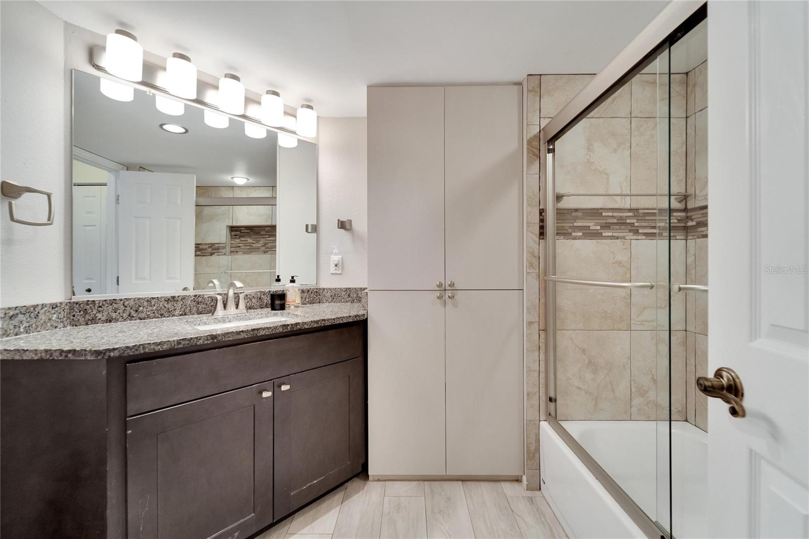 Updated second floor bathroom