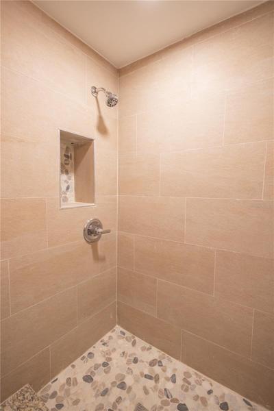 Master shower