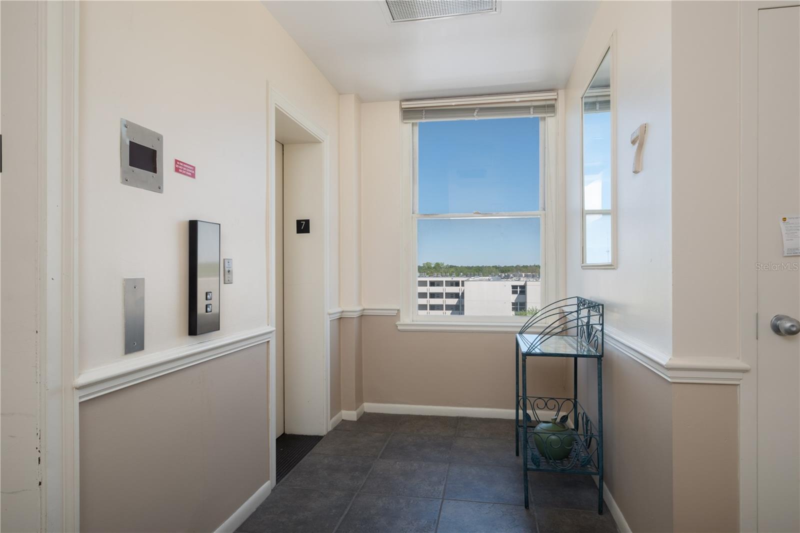 8th Floor Foyer - Must have a key to access residential hallway