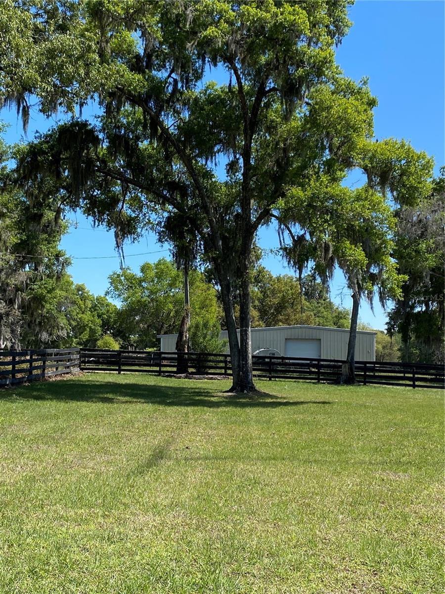 Backyard of main home