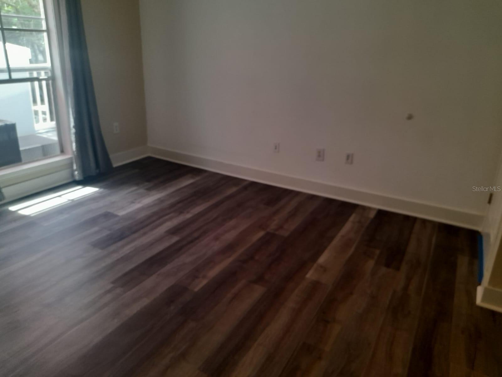 Bedroom floor