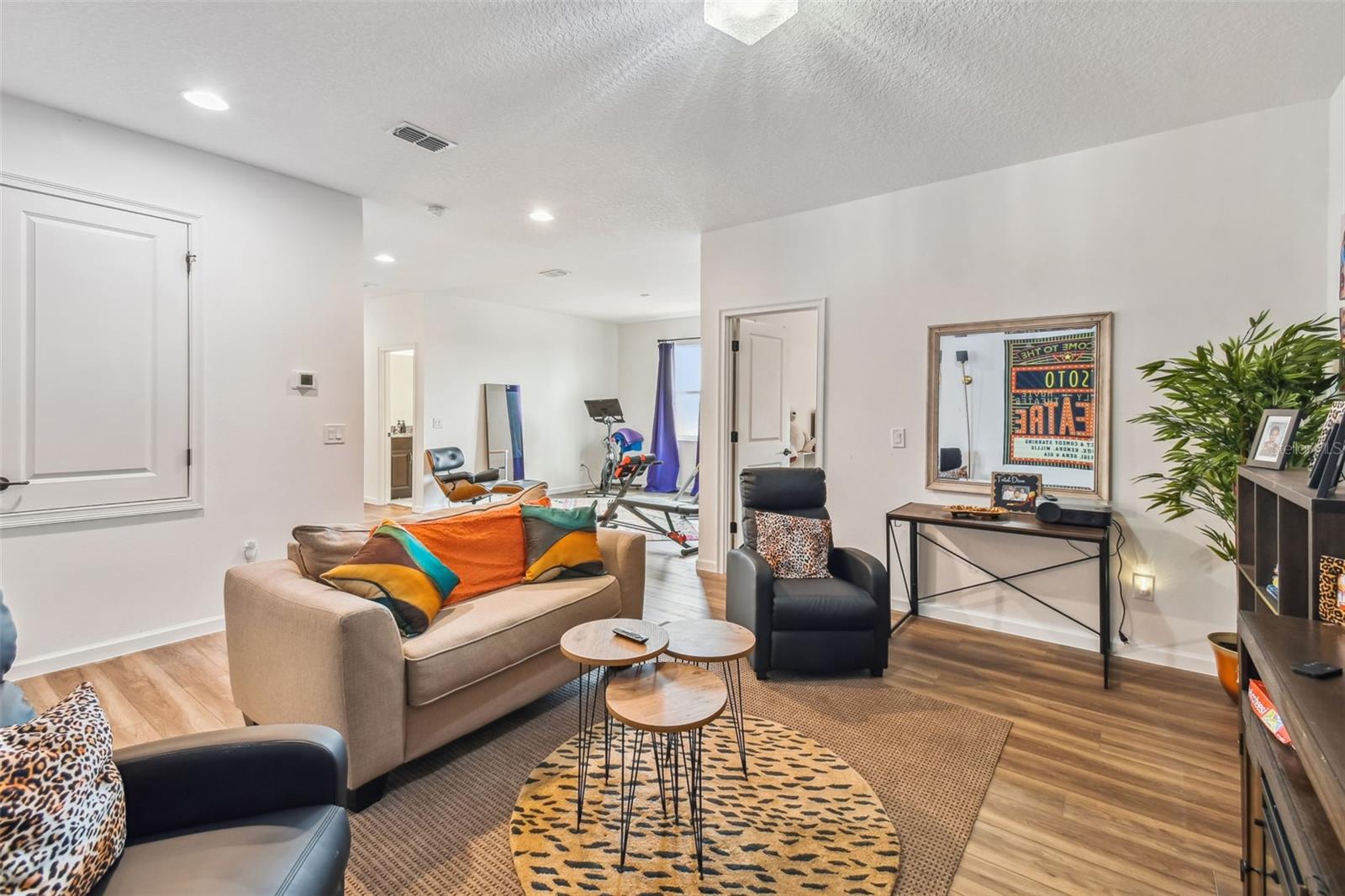 Second story family room
