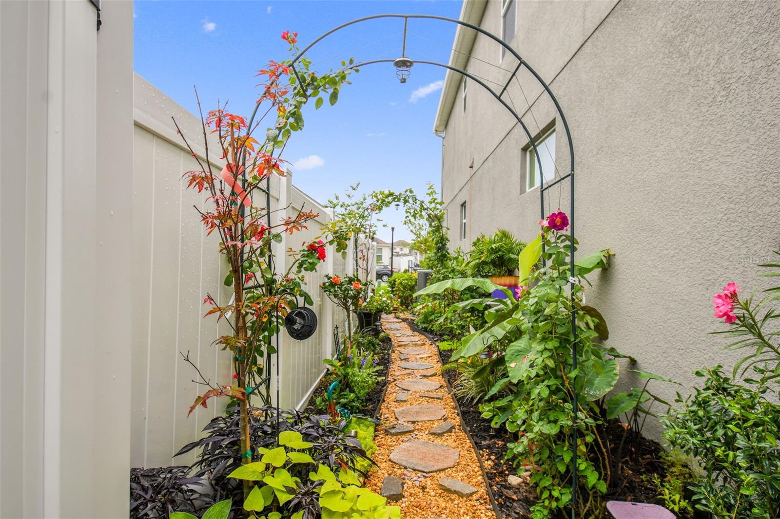 Side garden