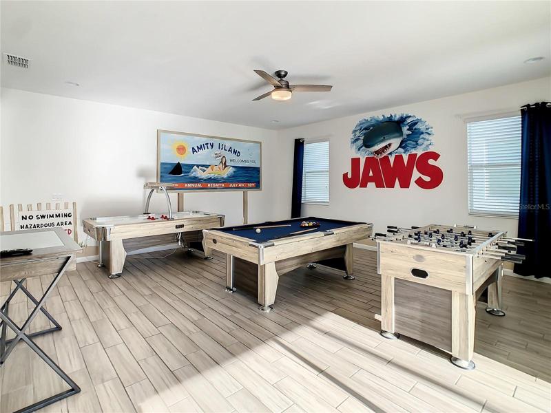 Downstairs Game Room