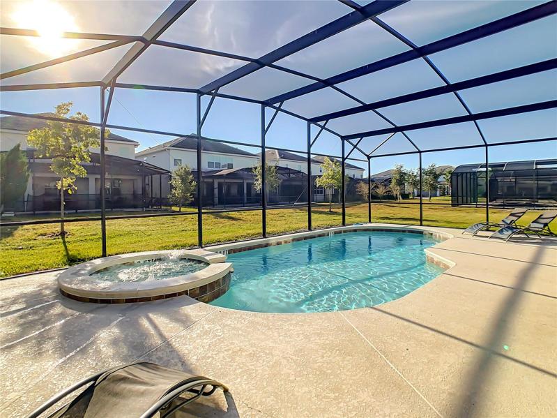Screened-In Heated Pool