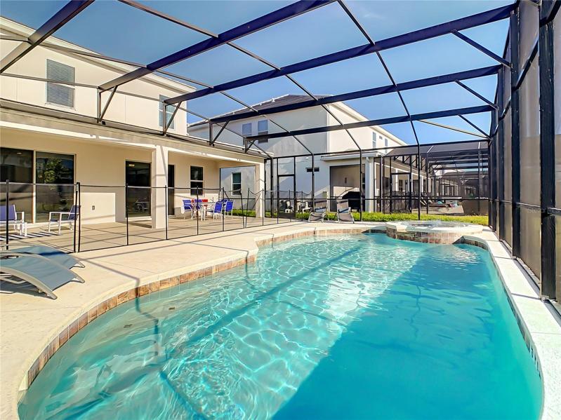 Screened-In Heated Pool