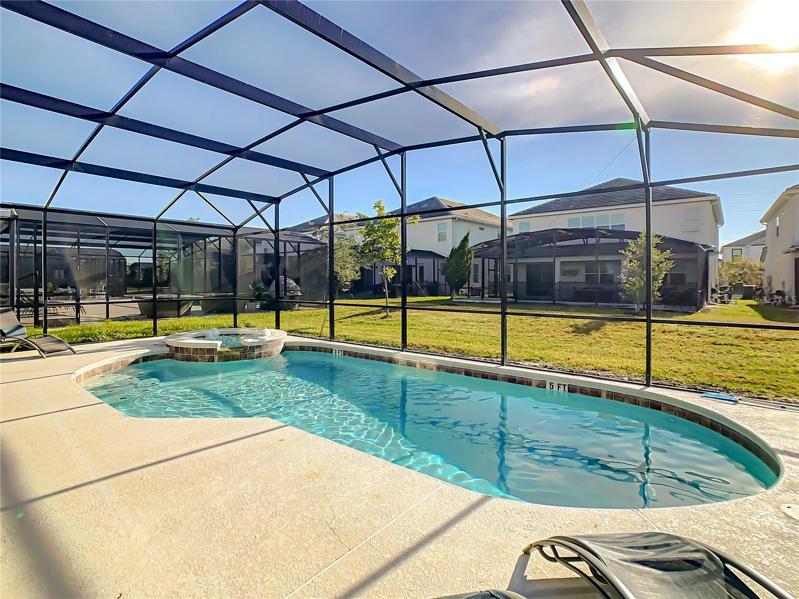 Screened-In Heated Pool