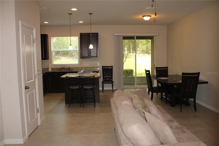 Family room / dining area/ kitchen