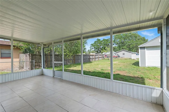 Enclosed Patio