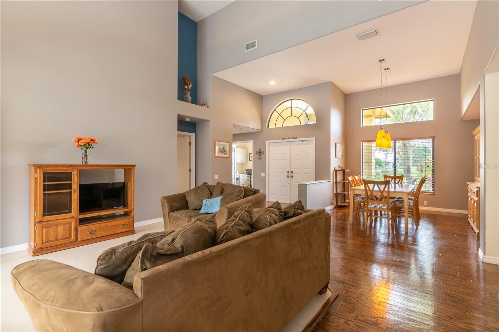 Living Room Dining and Entry