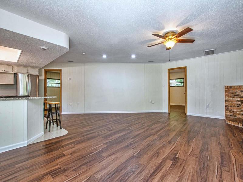 View from front door entry.