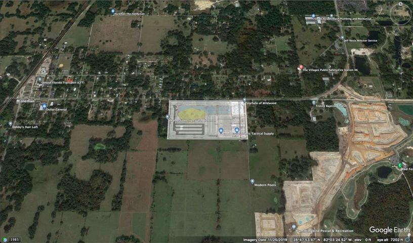 Aerial view of Lot