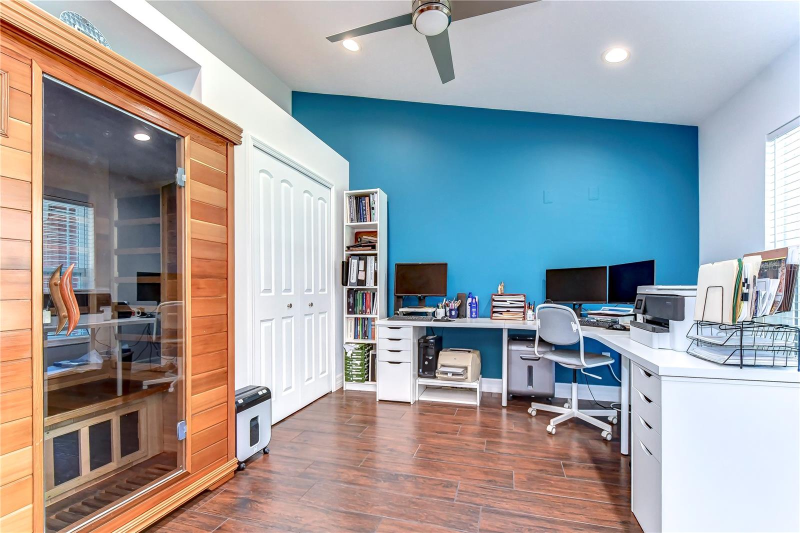 Fourth bedroom can be utilized as an office  or playroom!