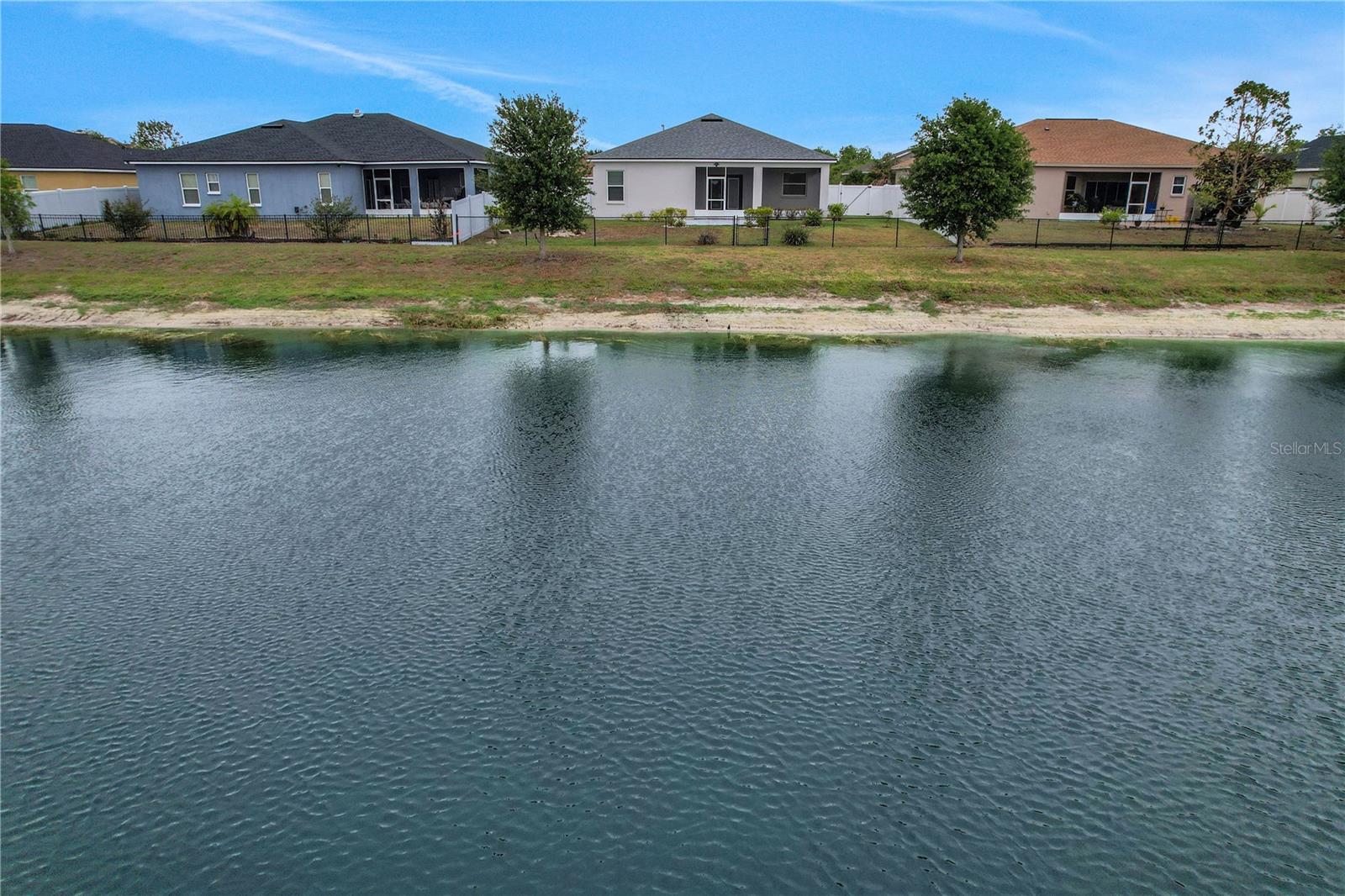 Back View From Lake