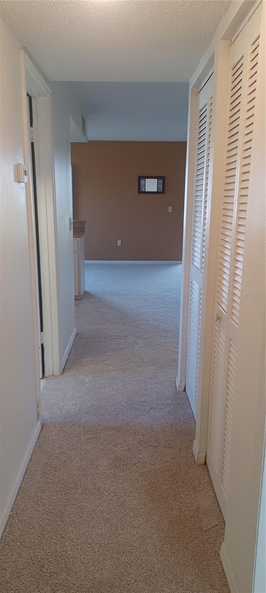 Hallway looking from Master Bedroom towards living room
