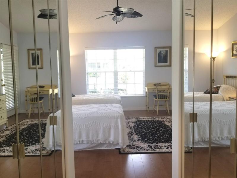 Double walk in closets