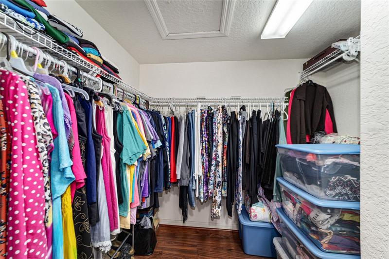 Master closet