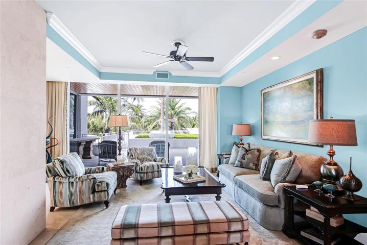 LIVING ROOM AND BALCONY