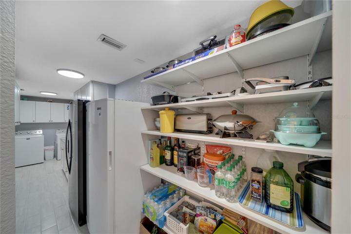 Pantry/laundry