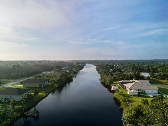Salt water canal features a variety of fish
