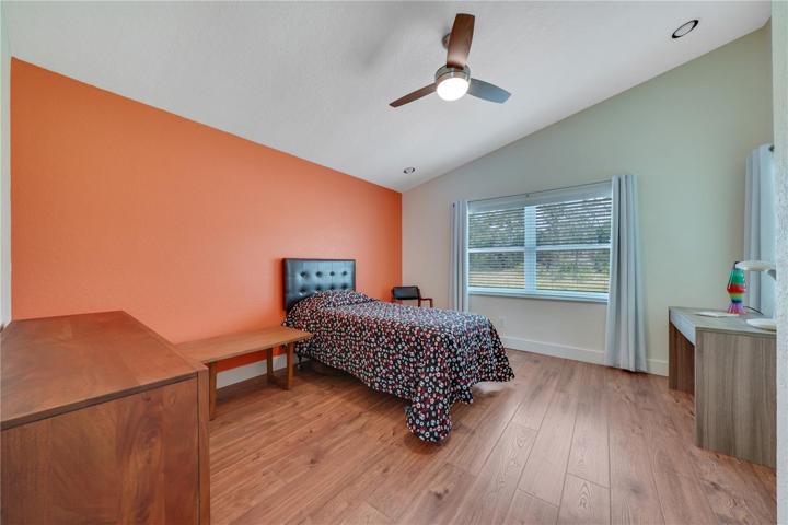 Bedroom four is large and brite