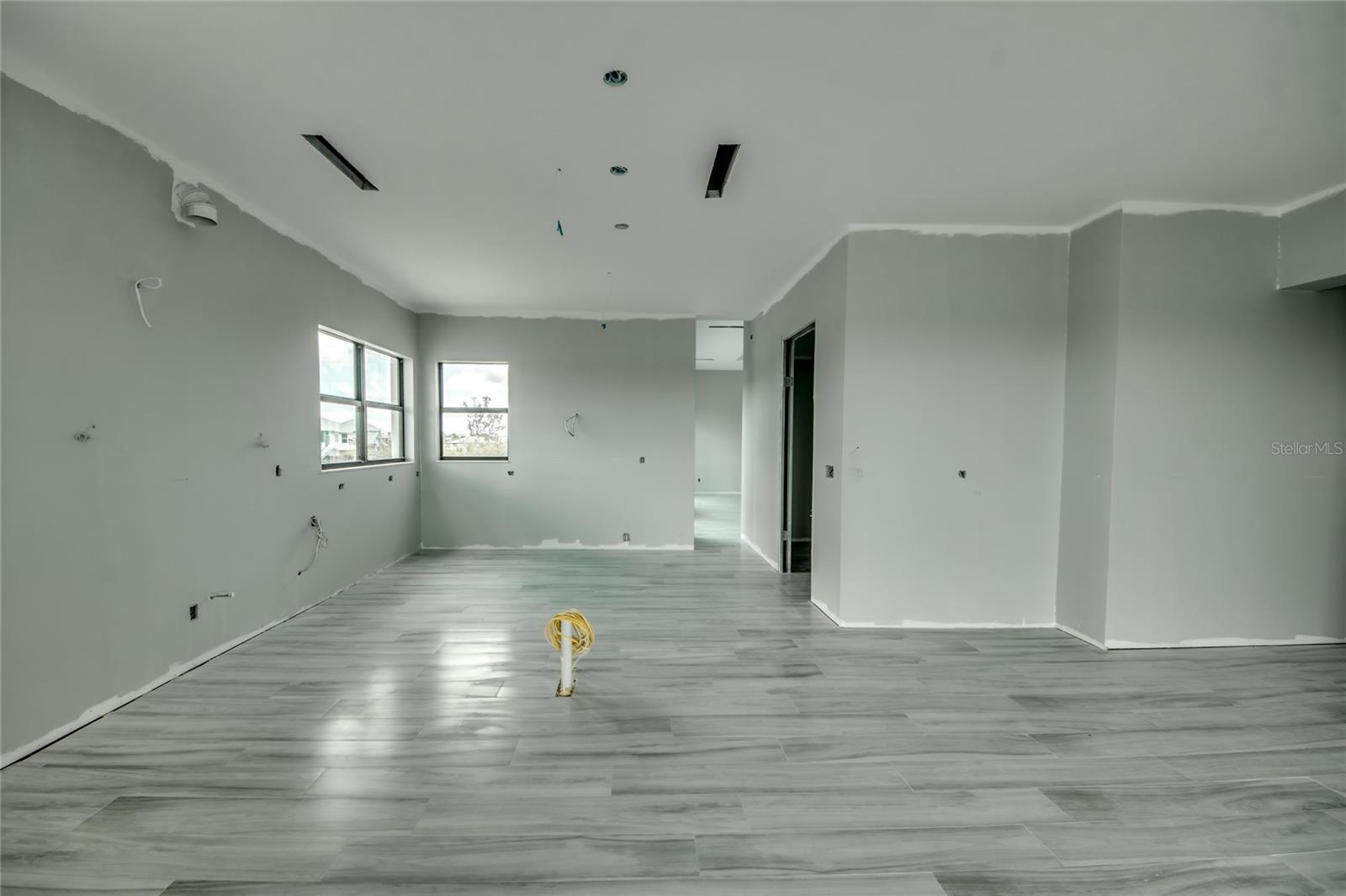 Kitchen with large walk in pantry - there is so much space in the pantry it could easily be expanded to a wine room or secondary Butler's kitchen.