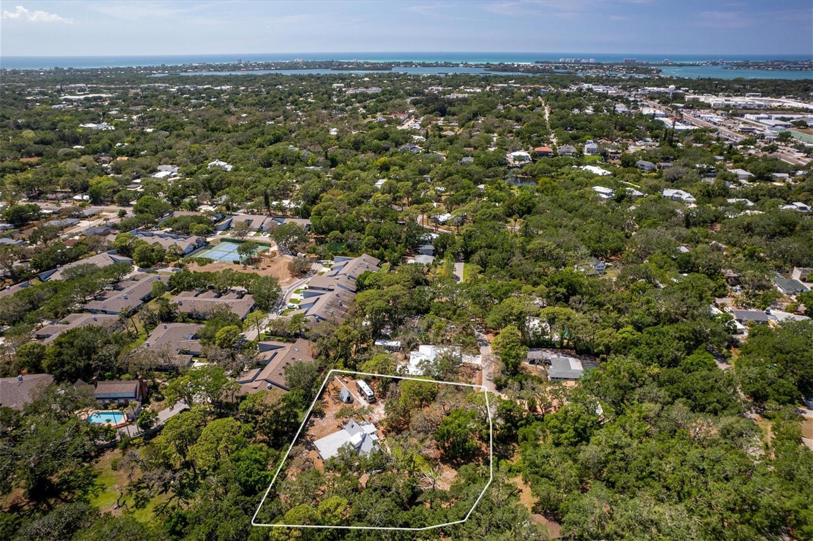 Over an Acre of land on a Cul-De-Sac Minutes away from Sarasota Coast