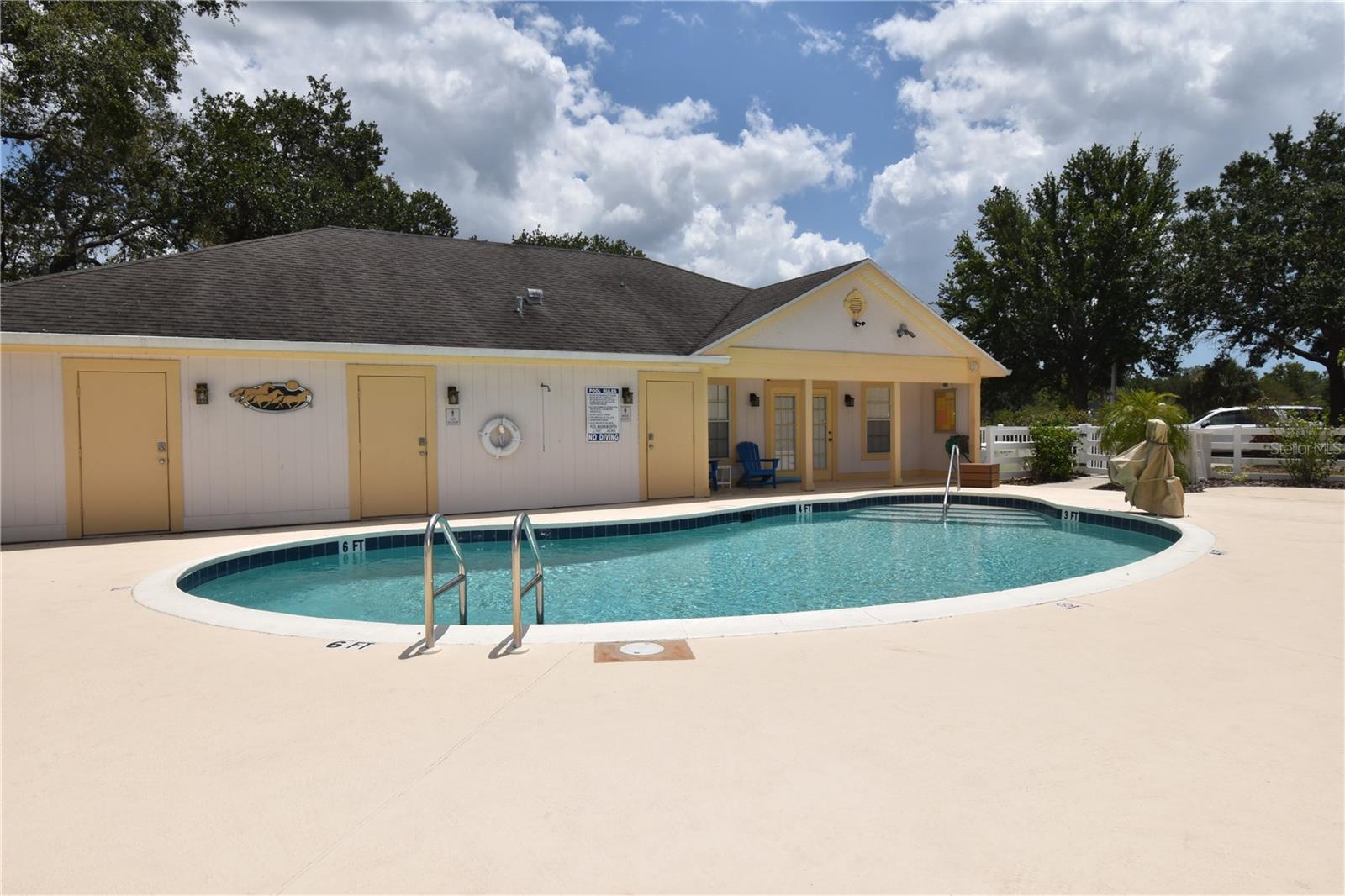 Clubhouse and community pool