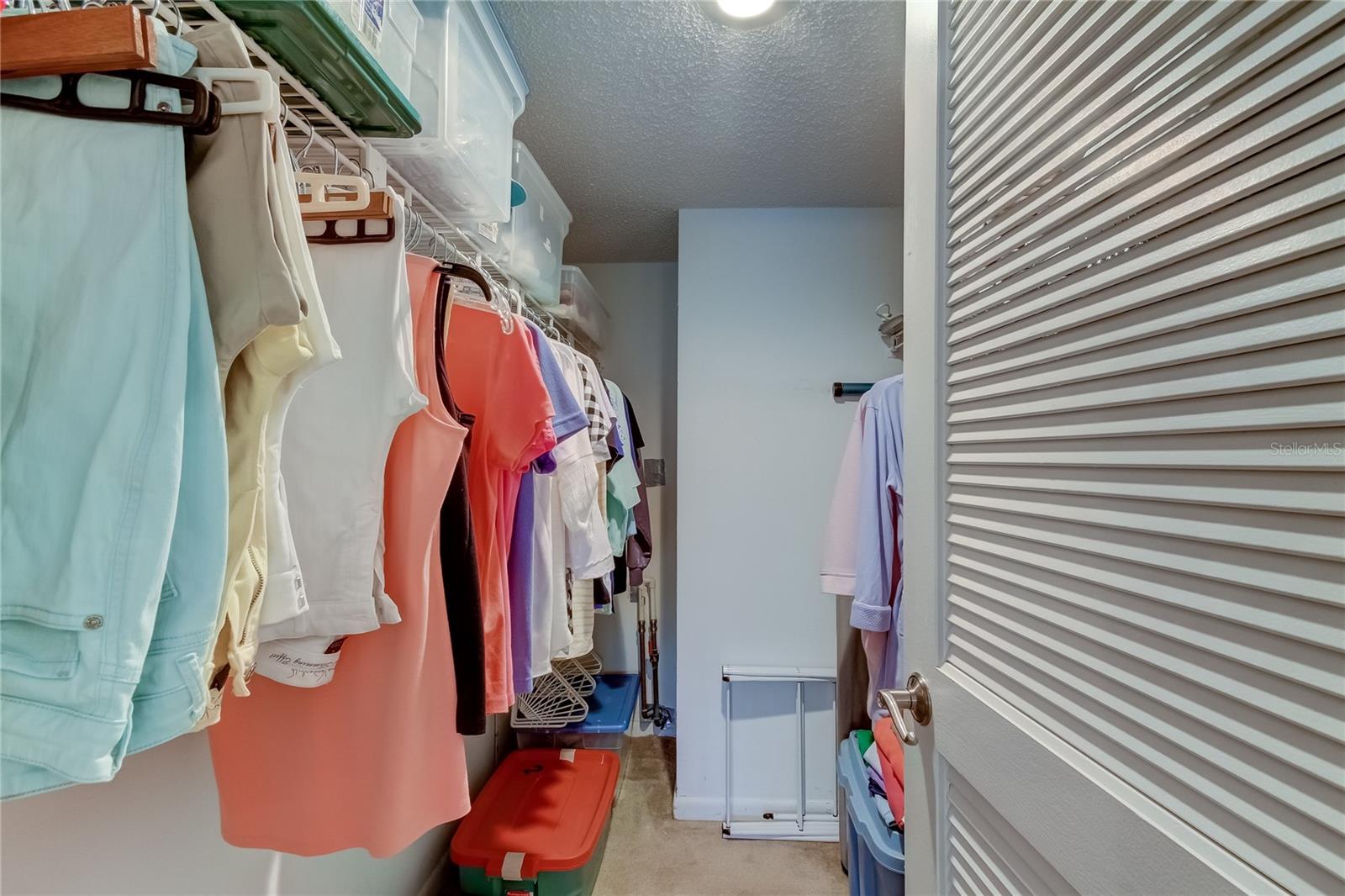Spacious Walk in closet