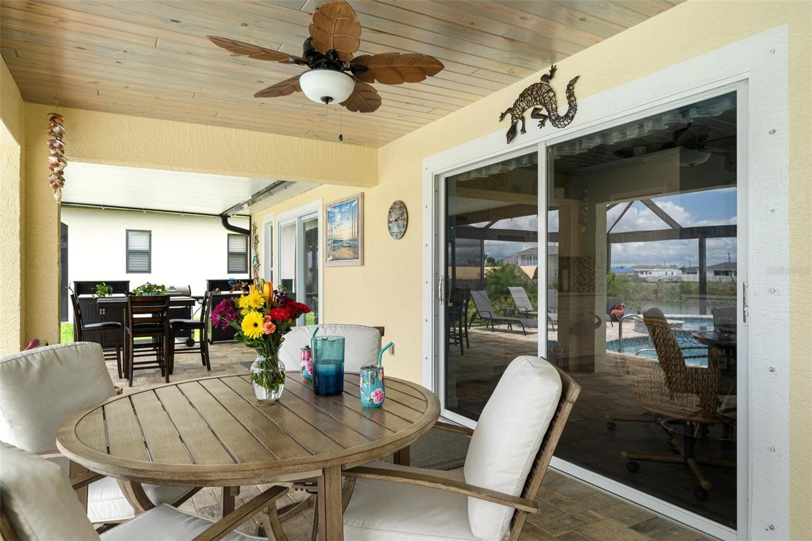 Outdoor dining areas