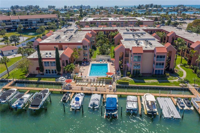 Boca Shores is located on the IntraCoastal Waterway. The pool faces the IC and heated in the Winter!