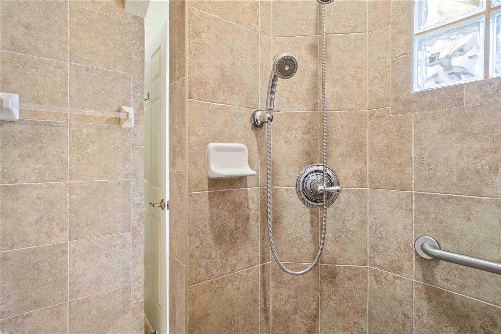 walk-in shower