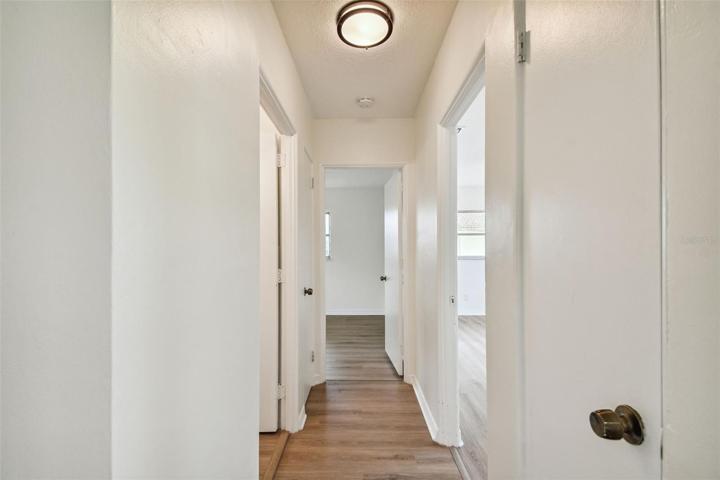 Hallway to bedrooms