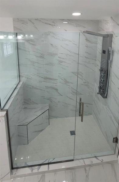 Master Shower Upstairs