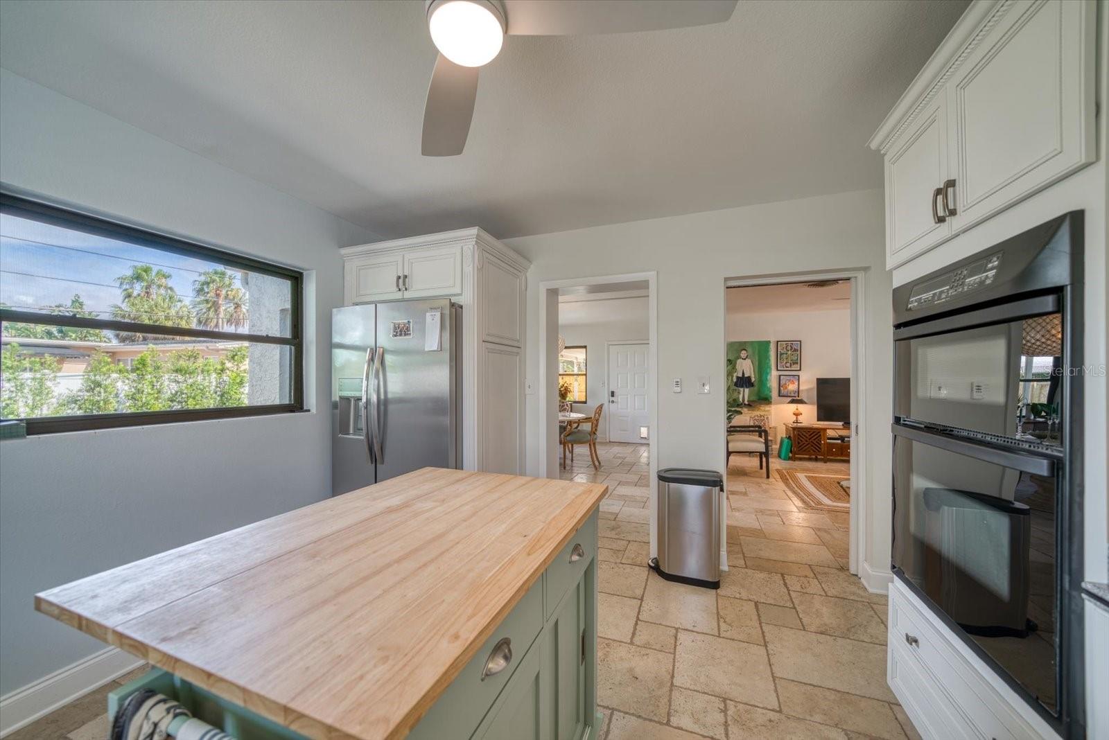 Butcher Block island
