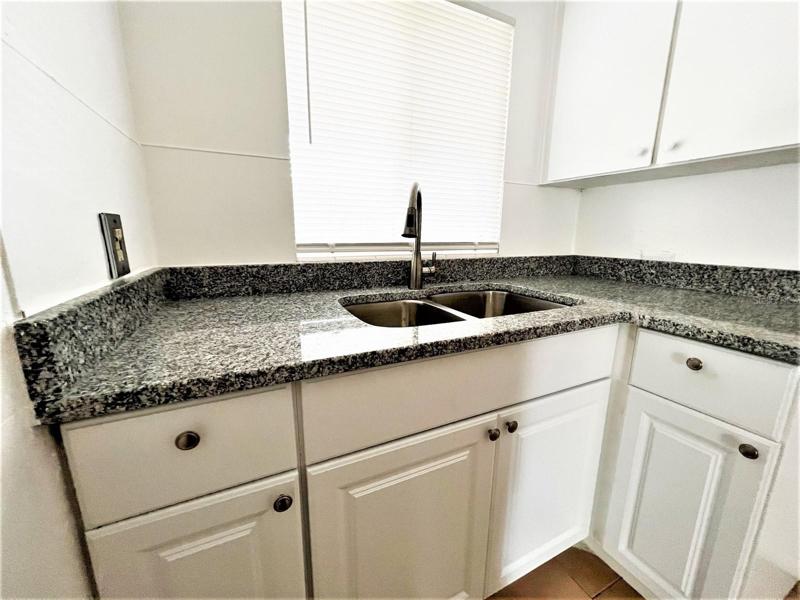 Kitchen with Granite counters