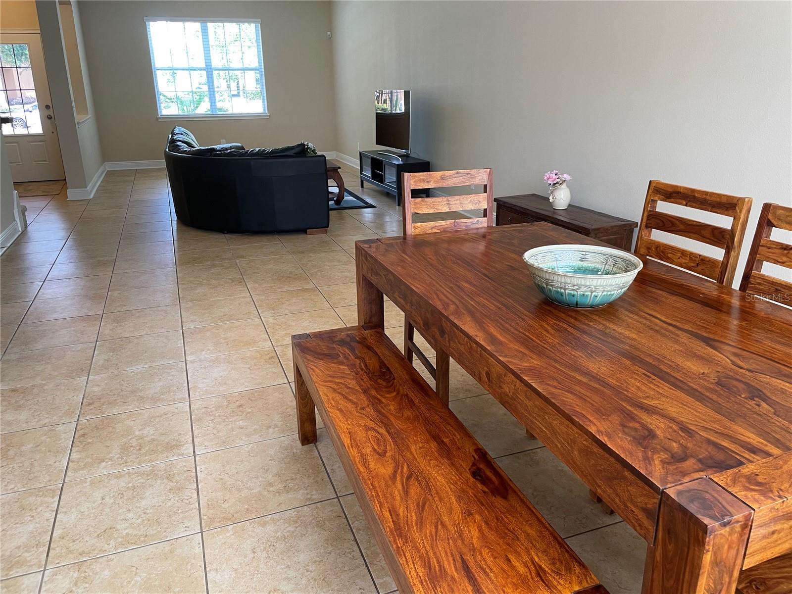Another view of the large and open living areas.