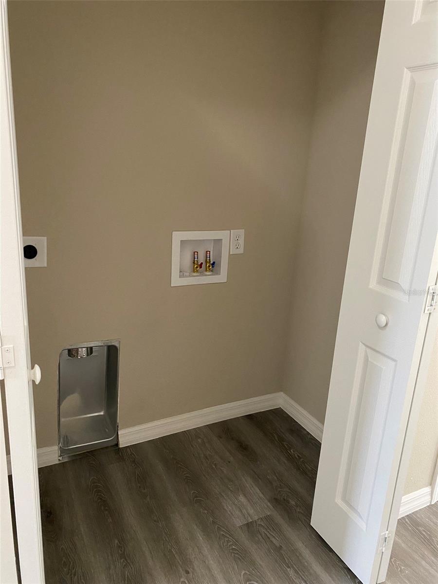 Laundry in Hallway