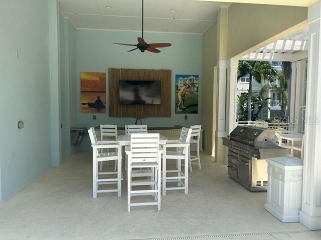 Pool Bar And Grill Area