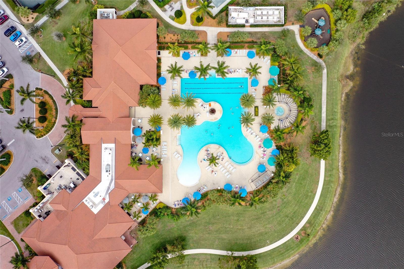 Amenity Center from the air