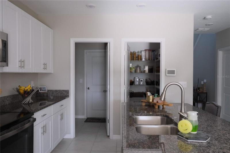 Kitchen, Pantry, Laundry