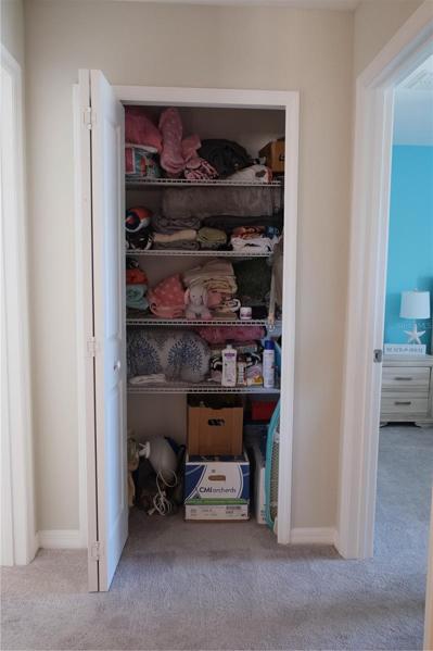 Upstairs Hallway Closet