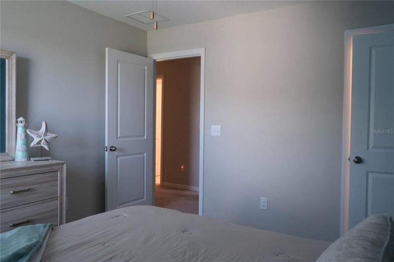 Bedroom 3 with Walk in Closet