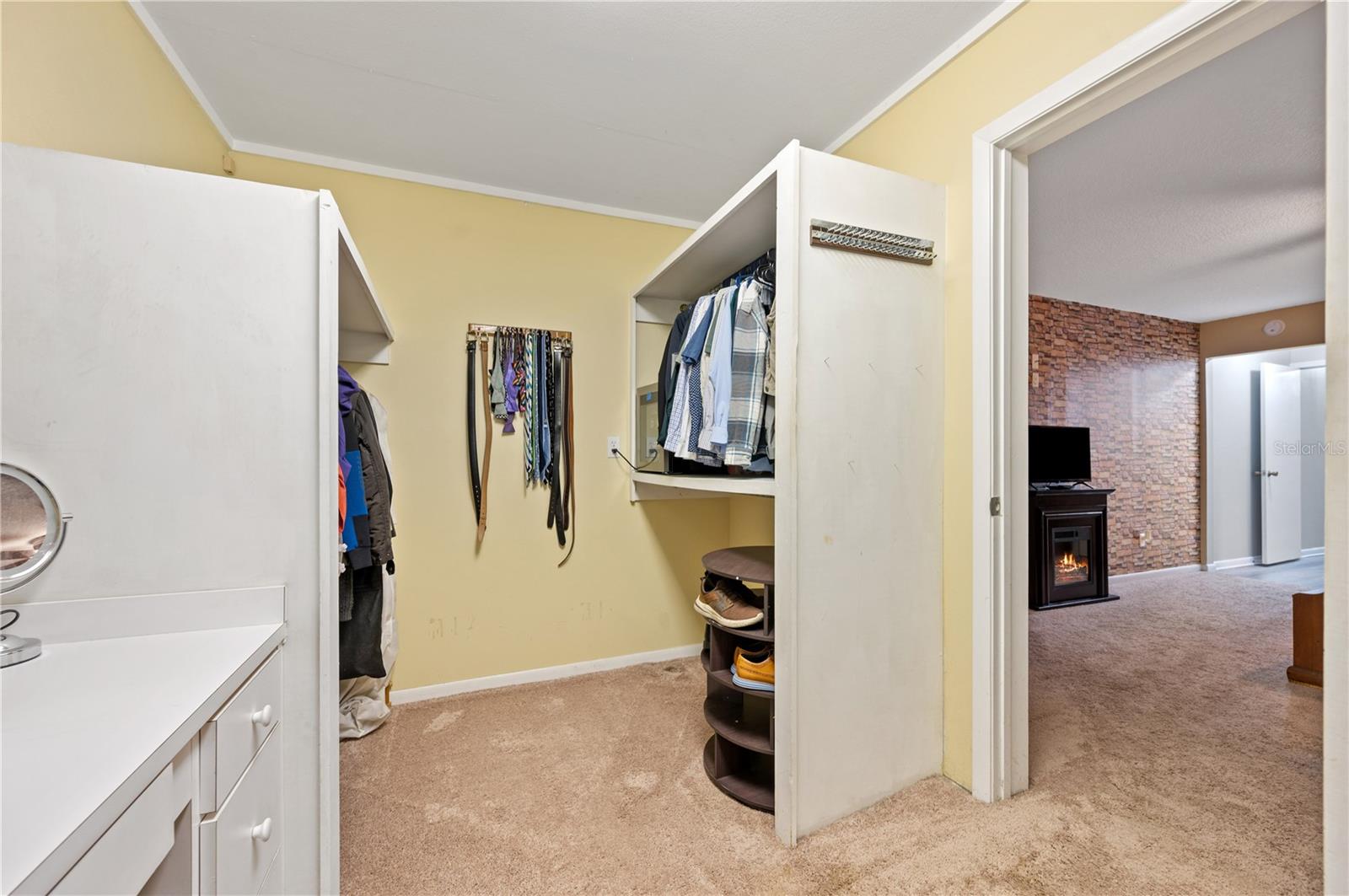 master bedroom closet