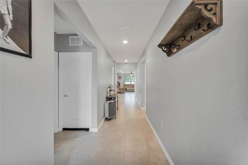Front hall entryway
