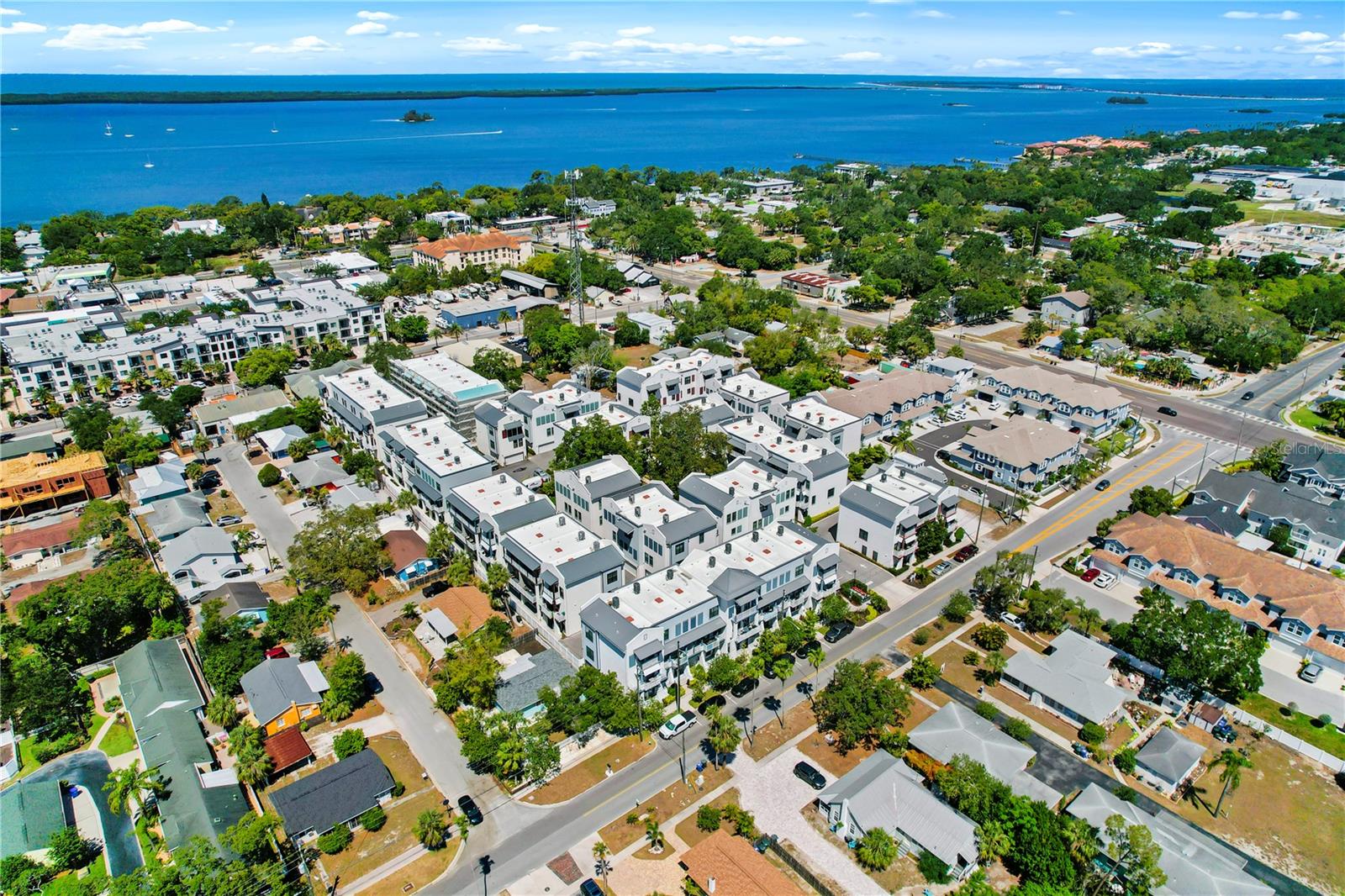 Dunedin coast/Gulf of Mexico in background