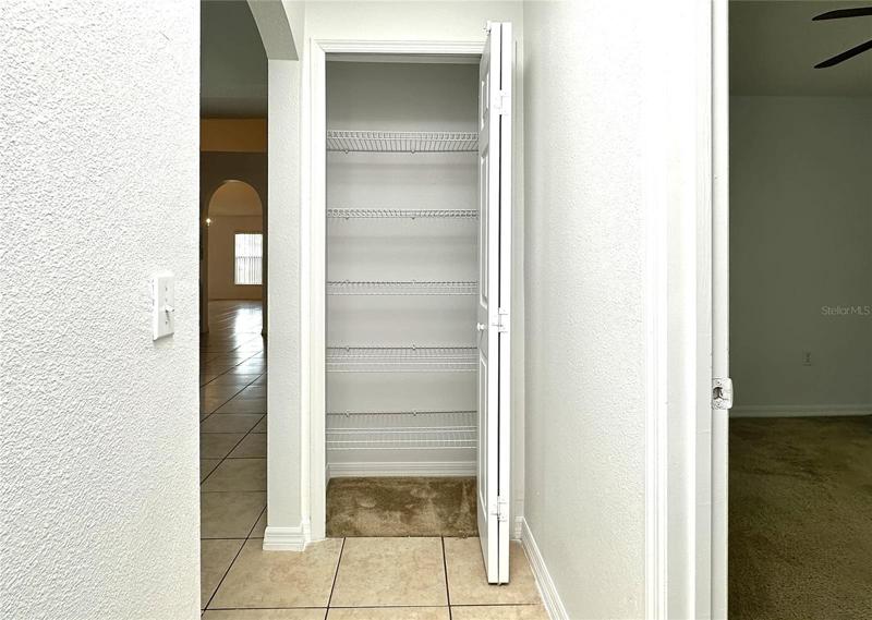 Linen closet