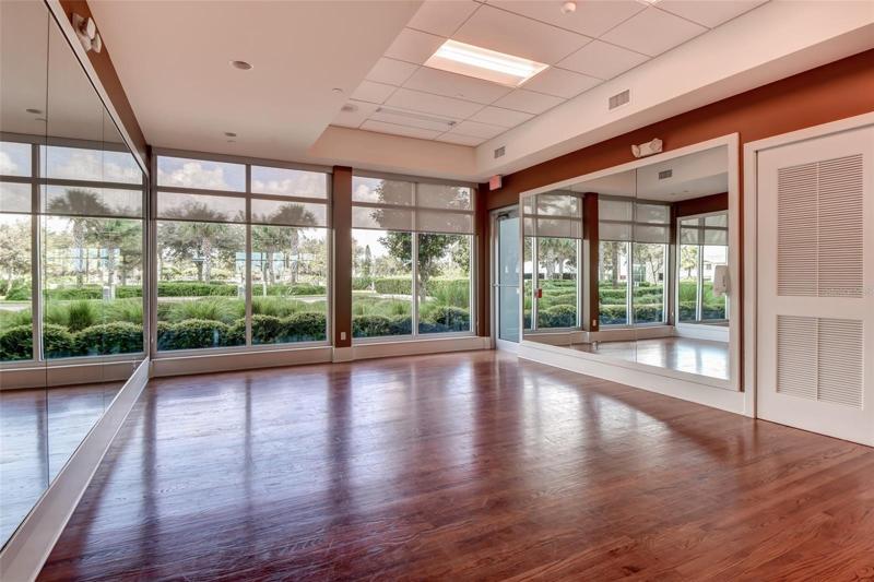 Yoga/dance room