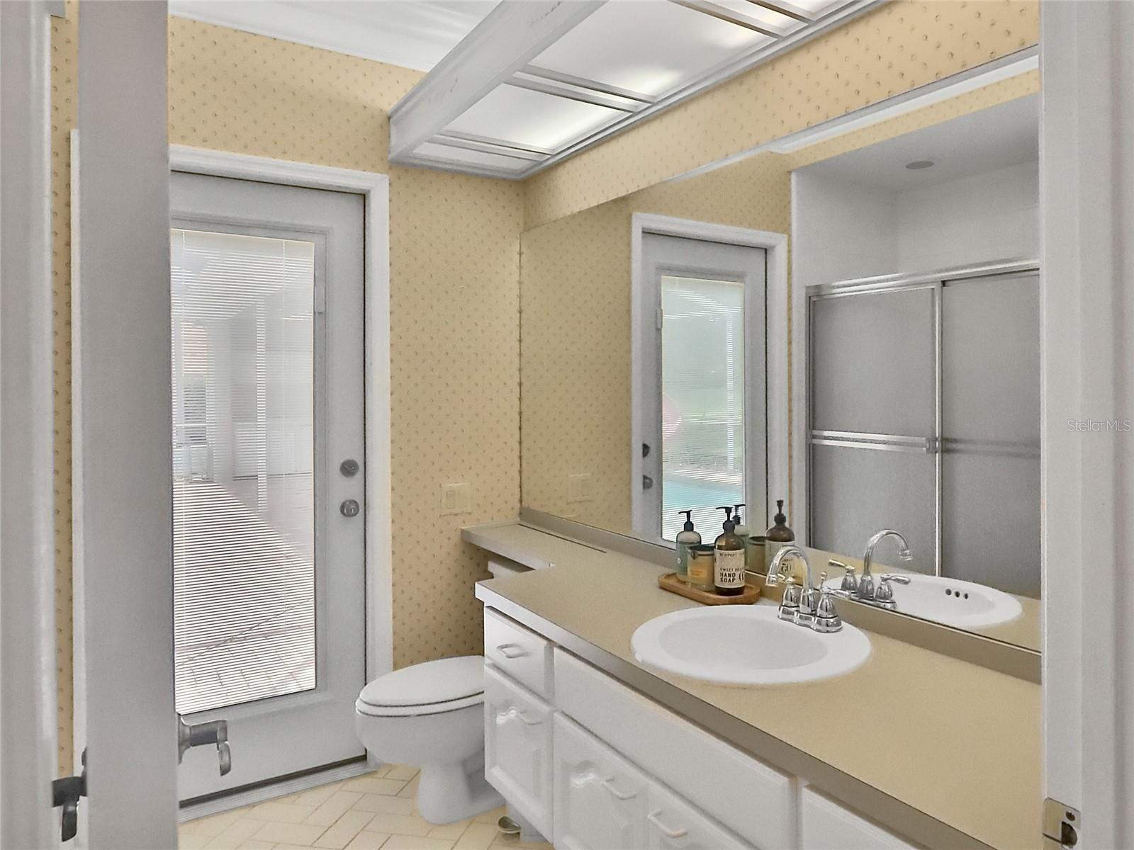 Secondary bathroom